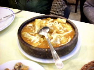 夕食