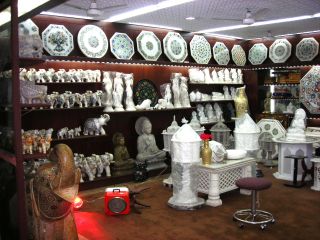 大理石の店