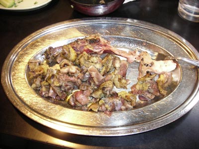 鶏のモモ焼き