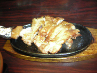 鶏のモモ焼き