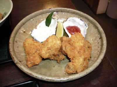 牡蠣フライ