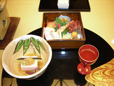 夕食