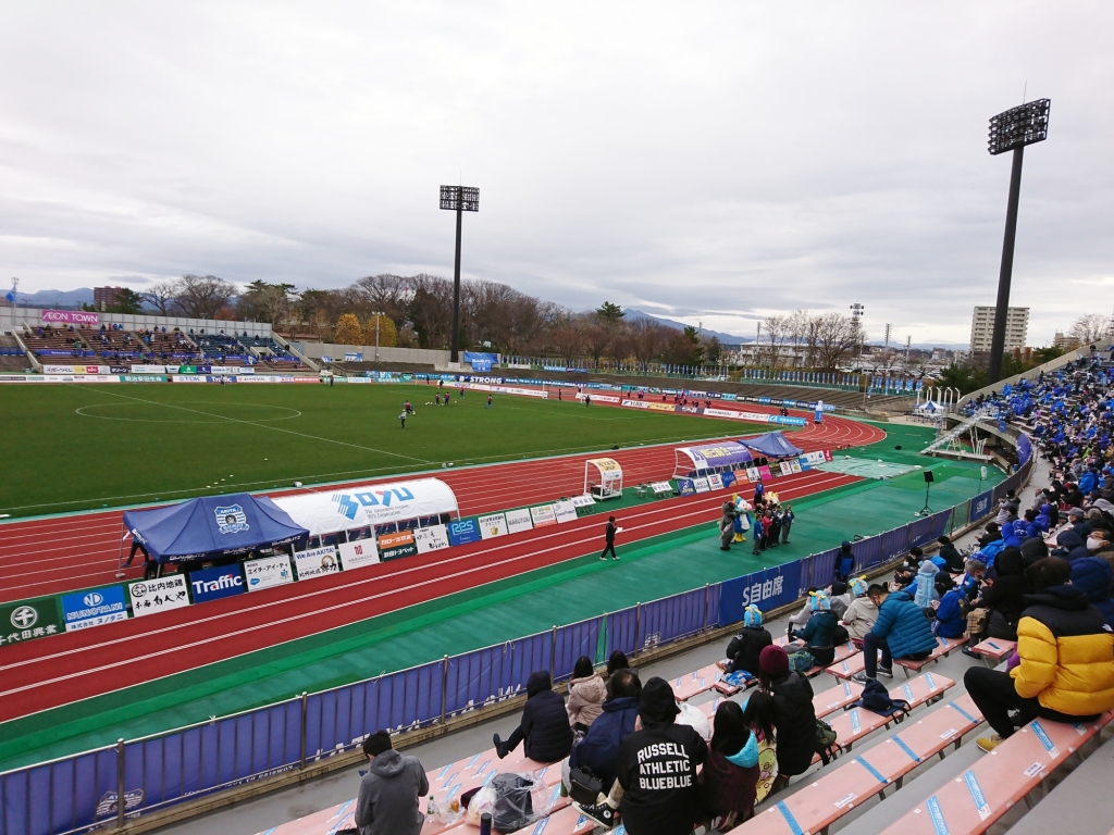 ブラウブリッツ秋田 Vs カターレ富山 観戦 よねっちのほぼ猫日記