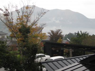 由布岳を望む