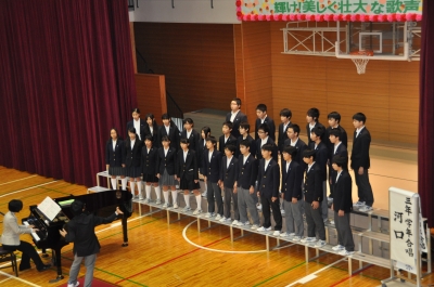 合唱発表会 河口