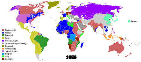 1492¡Á2008ǯ¤Î¿¢Ì±ÃϤÎÊѲ½