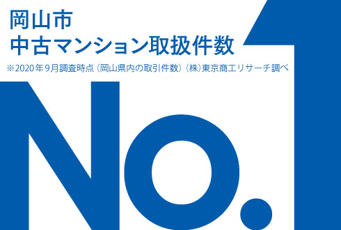 岡山　マンション取引件数一位