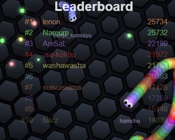 ミミズゲーム Slither ２号記 グッドキャットの部屋