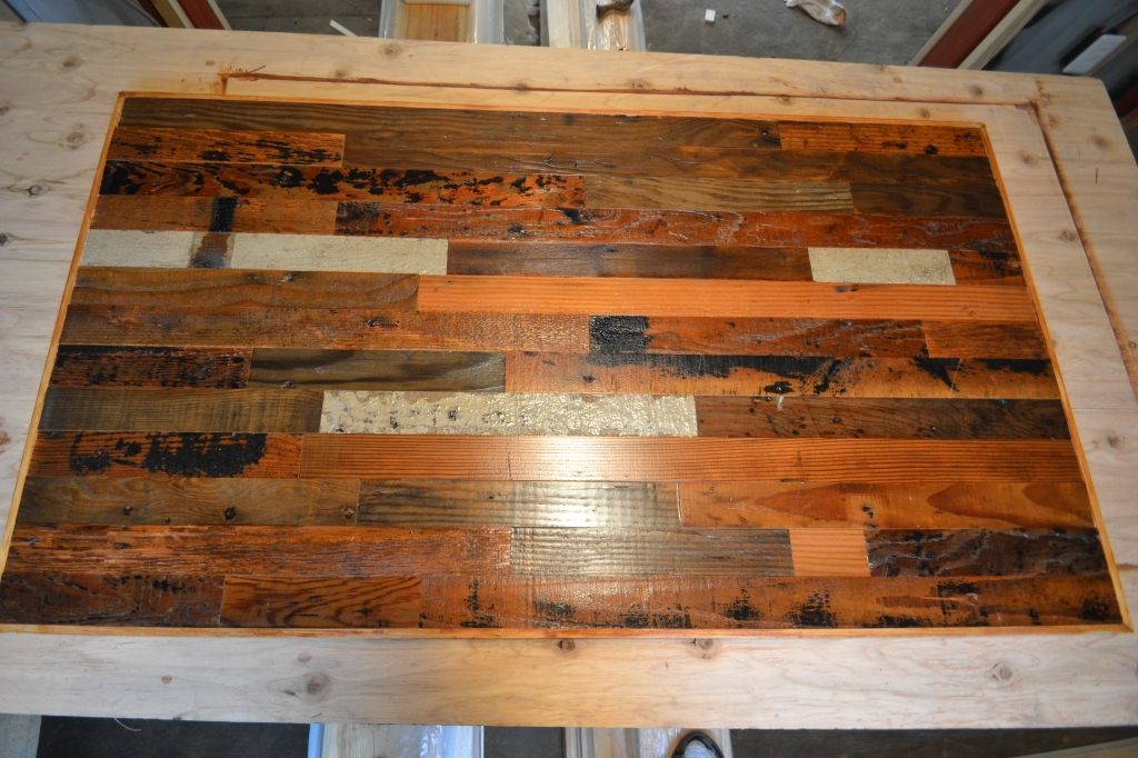 いい感じの材木２でテーブルの天板ＤＩＹ