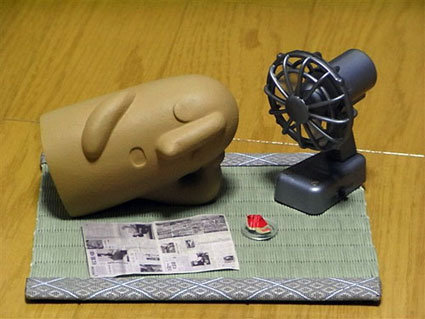 畳でお父さん