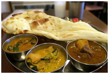 Andhra KitchenのBセットランチ1090円