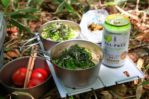 昼めし(流水麺)