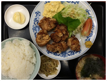からあげ定食