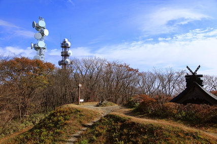 八溝山頂
