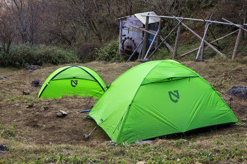 将監小屋テント場