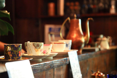 cafe 手の花