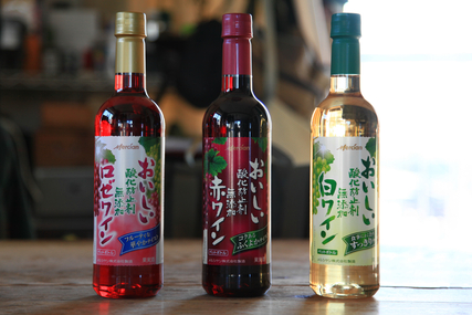 メルシャンのペットボトルのワイン