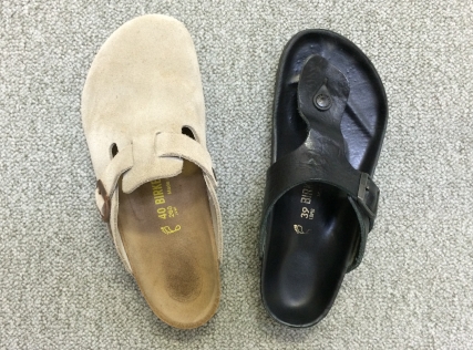 ビルケンシュトックのボストンとラムゼス