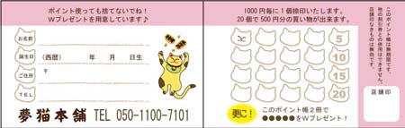 ¥Ý¥¤¥ó¥È¥«¡¼¥É¡Ê²£·¿¡ËPYU-01¡¡