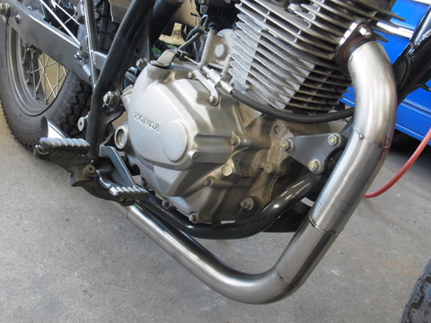 FTRのワンオフマフラー☆ | Wedge Motorcycle BLOG