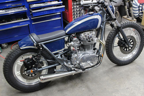 YAMAHA XS650 CUSTOM 完成！ | Wedge Motorcycle BLOG