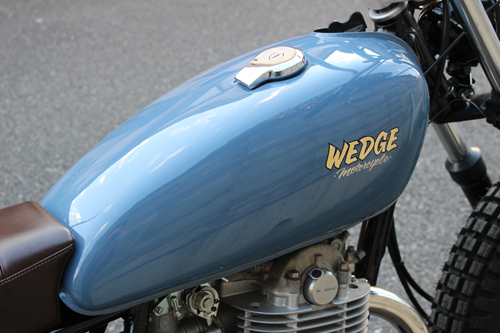 YAMAHA SR400 TRACKER☆ | Wedge Motorcycle BLOG