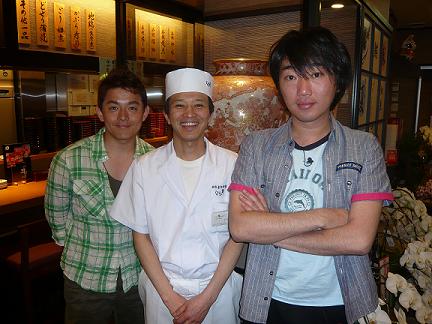 スピードワゴンの二人と慎太
