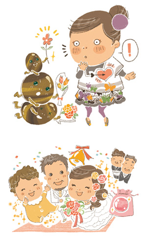 ブライダル イラスト