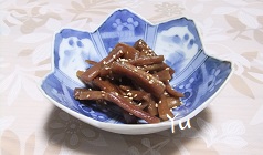 ずいきの酢の物