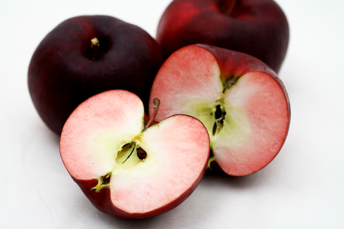 RED APPLE(レッドアップル)では 弘前大学育成新品種の果肉まで赤いりんご「紅の夢」を栽培しております