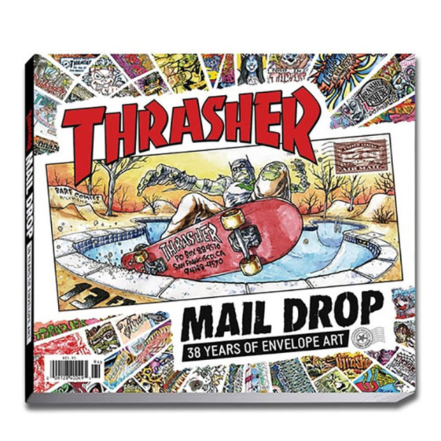 Thrasher - Mail Drop Art Book | BLACK SHEEP SKATES BLOG- ブラック