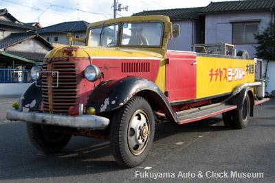 10月31日、チチヤスより受贈したトヨタBM改木炭車(1949年式)【クリックで掲載記事へリンク】