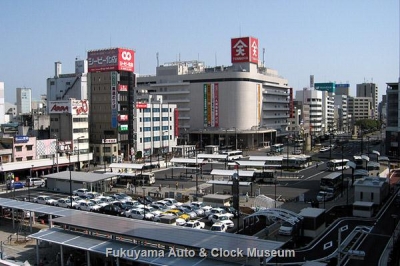 新しくなった福山駅前(2012年3月21日撮影)【クリックで大きく表示】