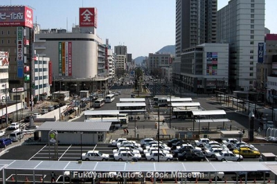 新しくなった福山駅前(2012年3月21日撮影)【クリックで大きく表示】