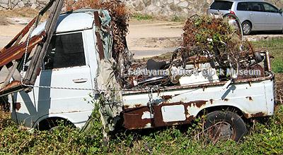 この廃車体は何でしょう?