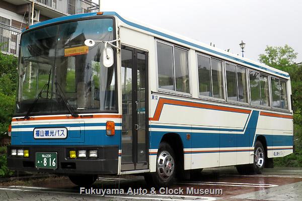 新旧ｕｄマークの中型バスミーティング Fukuyama Auto Clock Museum