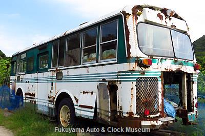 瀬戸内海交通 路線車の廃車体 いすゞBA05N(1977年式,川重車体工業)