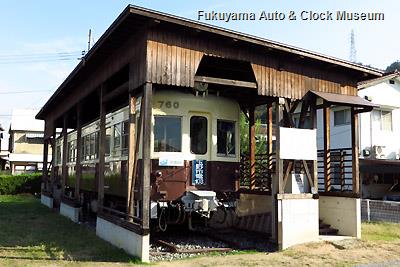 高松琴平電気鉄道760号(元玉野市営電気鉄道モハ103号)保存施設