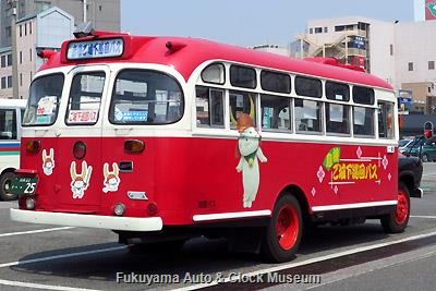 湖国バスのボンネットバス・いすゞBXD30 (1966年式,帝国自動車工業) 4月10日撮影