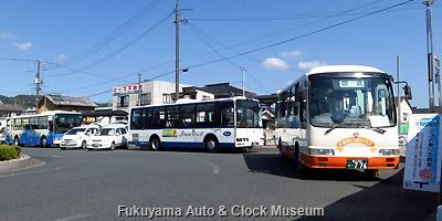「井原市公共交通祭り」車両展示風景