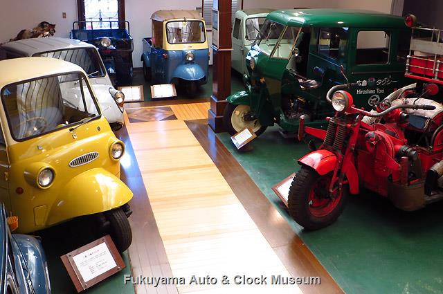当館内 三輪車展示状況 館内 三輪車展示状況