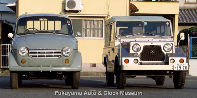 マツダD1500(DUB91)とマツダX2000(XVA44) マツダD1500(DUB91)とマツダX2000(XVA44)の並び