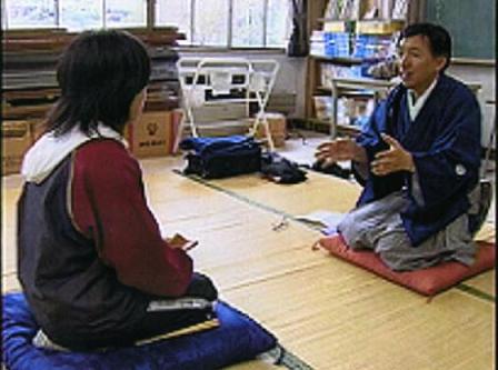 狂志さんの稽古風景