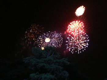 西武園花火大会2013