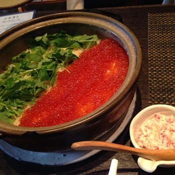 季節の釜焚きご飯