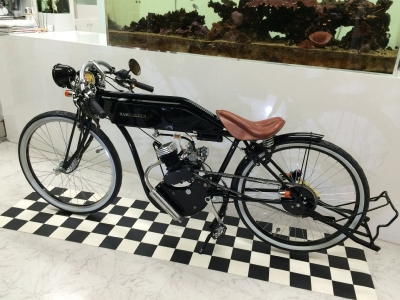 自転車型モペット(モペッド)バイク・ボードマスター・ジャペッド・ボードトラックレーサー・Board Track Racer