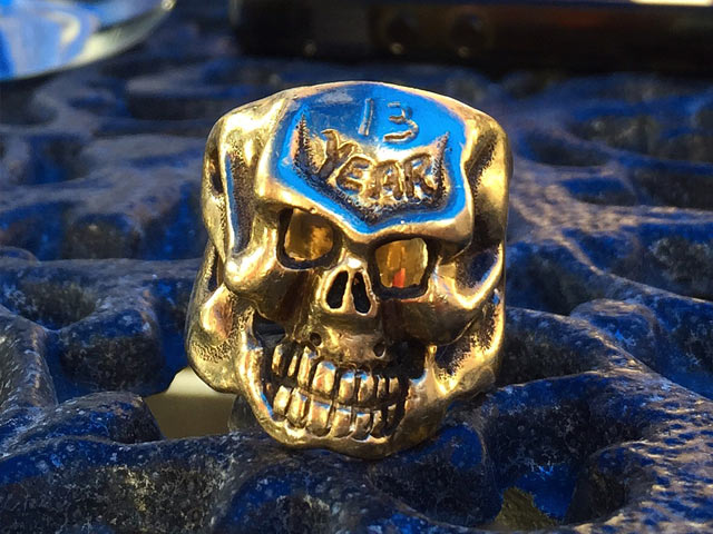 SALE／99%OFF】 TRAVIS WALKER オリジナルスカルリング 18k tooth