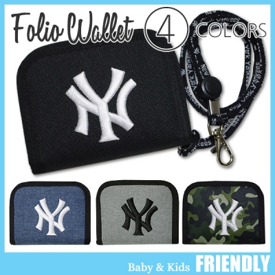 財布 二つ折り キッズ ジュニア メンズ NY Yankees | News FRIENDLY