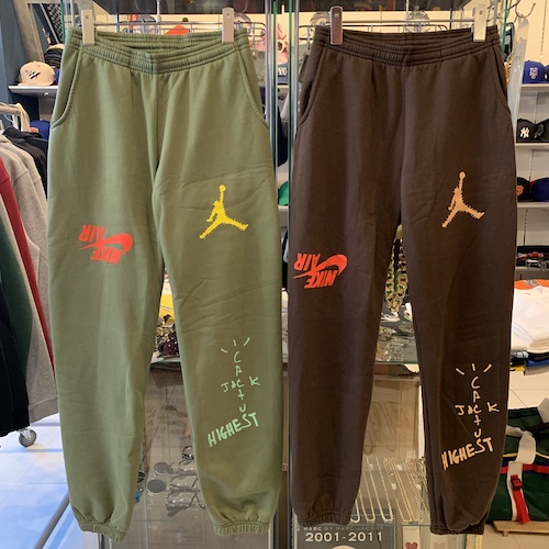 Travis Scott Jordan スウェットパンツ