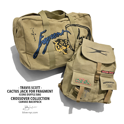 Travis Scott Cactus Jack For Fragment Icons Duffle 